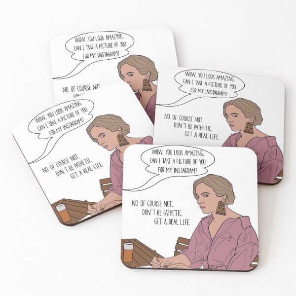 Item preview, Killing Eve - Villanelle S2 “Can I take a picture of you for my Instagram?” Amsterdam Scene designed and sold by Sinead Ashcroft.