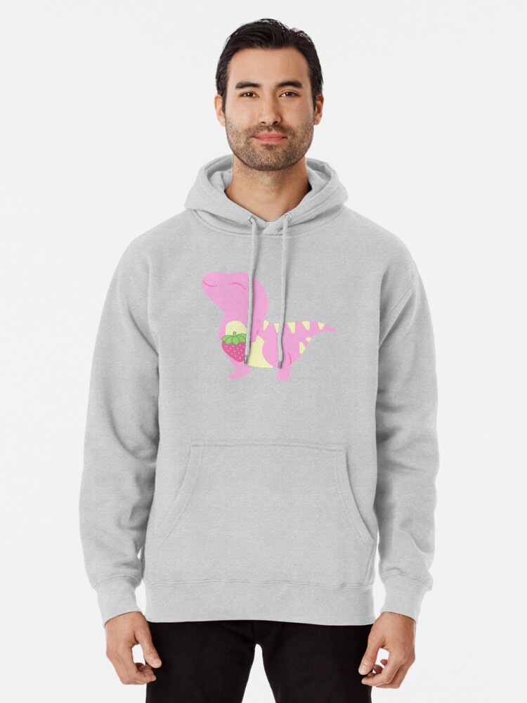 Pink dinosaur hoodie best sale