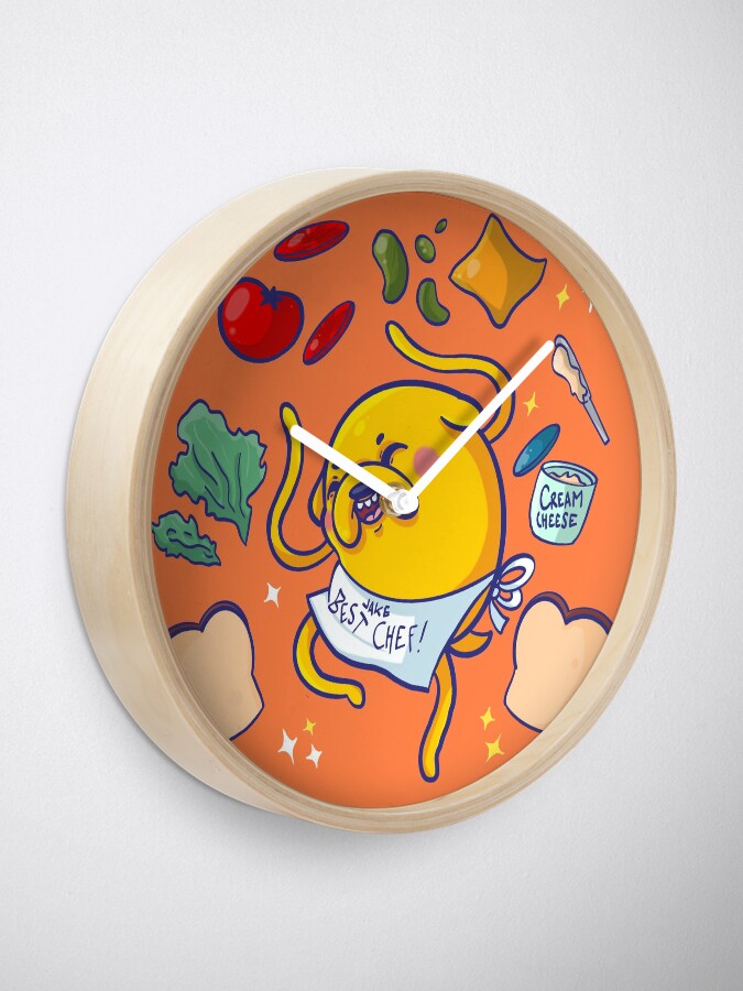 Alternate view of Make a sandwich with jake! Clock
