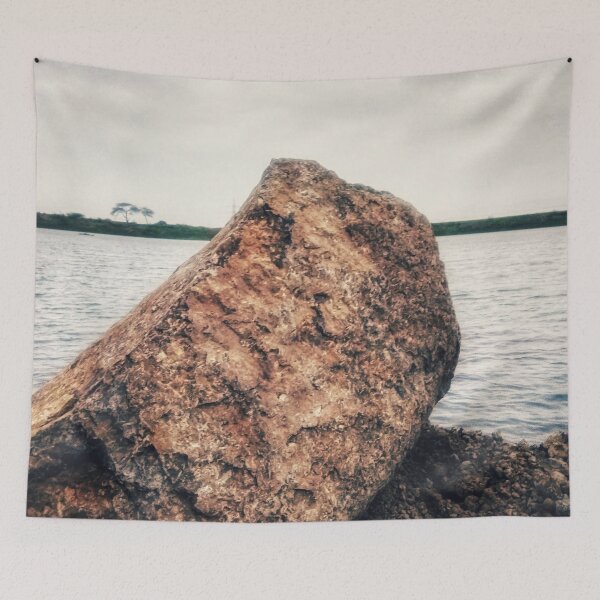 Item preview, stunning rock view near the lake designed and sold by HRC-Collection.