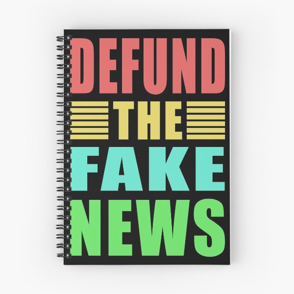 Item preview, Defund The Fake News Vintage Style designed and sold by vineeth.