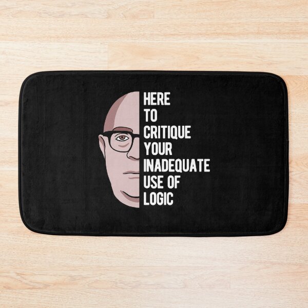 Aperçu de l'œuvre Theodor Adorno - Here To Critique - Philosophie créée et vendue par CanadianUnicorn.