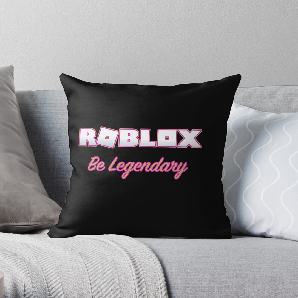 Roblox Adopt Me Be Legendary Throw Pillow By T Shirt Designs Redbubble - pillow roblox