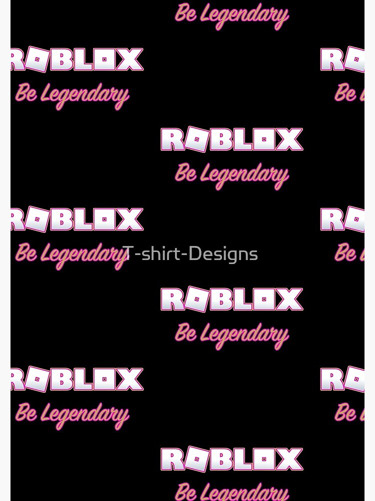 Roblox Adopt Me Be Legendary Spiral Notebook By T Shirt Designs Redbubble - roblox adopt me pets guide neon legendary rare