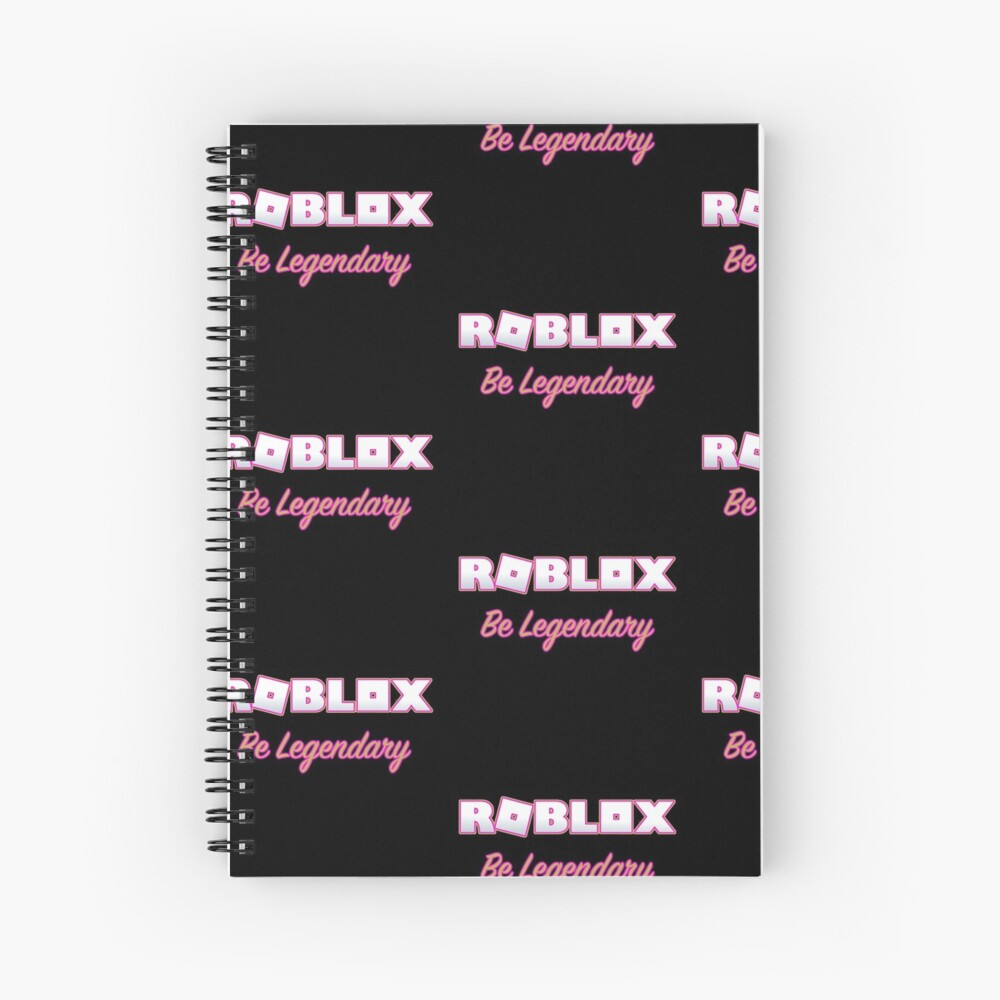Roblox Adopt Me Be Legendary Spiral Notebook By T Shirt Designs Redbubble - roblox face spiral notebooks redbubble