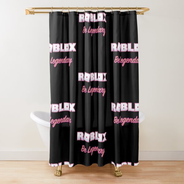 Roblox Adopt Me Be Legendary Shower Curtain By T Shirt Designs Redbubble - roblox bathroom ideas adopt me