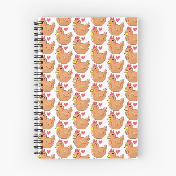 Item preview, cute pixel chicken designed and sold by Huhni.