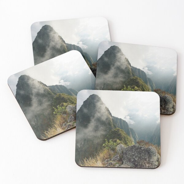 Item preview, Machu Picchu mountains at morning mist designed and sold by studio838.