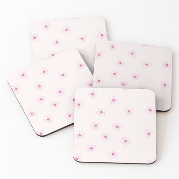 Item preview, Cherry Blossoms pink background  designed and sold by DotsAndDaisies.