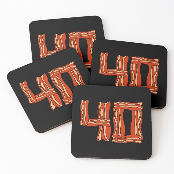Item preview, 40th Birthday - Bacon Strips designed and sold by CanadianUnicorn.