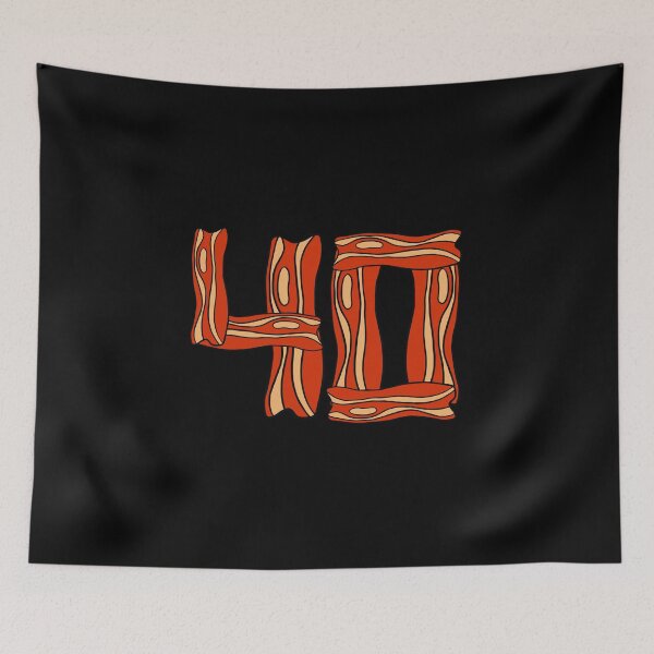 Item preview, 40th Birthday - Bacon Strips designed and sold by CanadianUnicorn.