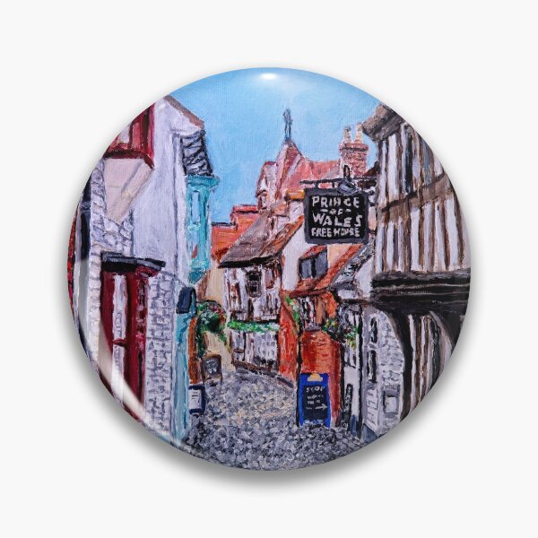 Item preview, Church Lane in Ledbury in England designed and sold by krisgreenwood.