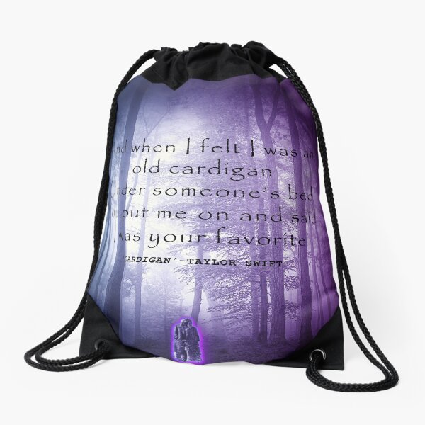 taylor swifts citation d'album folklore Sac à cordon