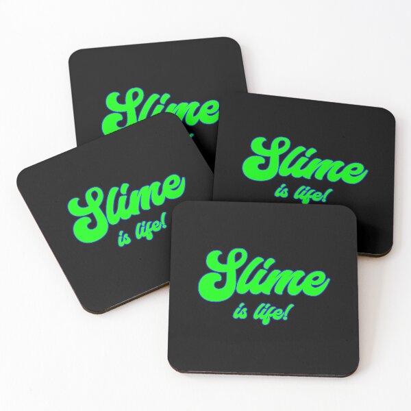 Item preview, Slime is Life! Green and Blue designed and sold by T-shirt-Designs.
