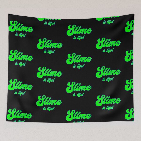 Item preview, Slime is Life! Green and Blue designed and sold by T-shirt-Designs.