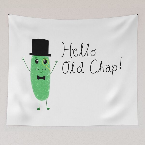 Item preview, Hello Old Chap Posh Pickle designed and sold by DeliliahDoodles.