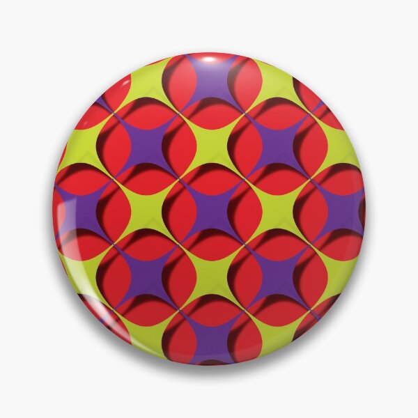 Item preview, Pattern with Shadows in Red, Purple and Yellow designed and sold by blueskiesforme.