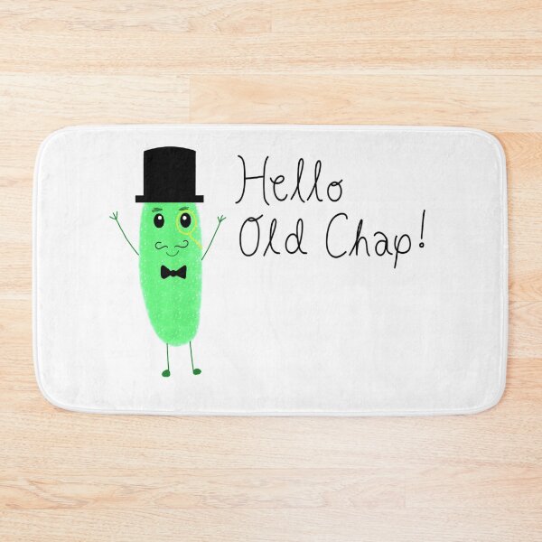 Item preview, Hello Old Chap Posh Pickle designed and sold by DeliliahDoodles.