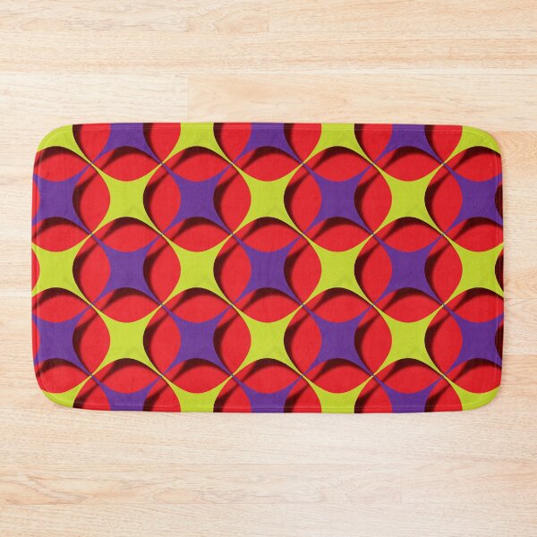 Item preview, Pattern with Shadows in Red, Purple and Yellow designed and sold by blueskiesforme.