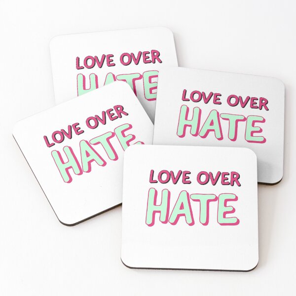 Item preview, Love Over Hate Classic T-shirt  designed and sold by Ryn2020.