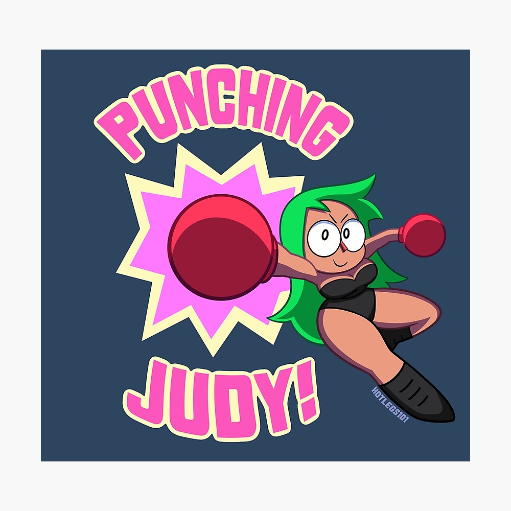 Punching Judy!