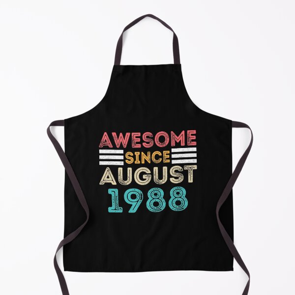 Item preview, Awesome Since August 1988 - Vintage 32nd Birthday Gift designed and sold by meedTee.