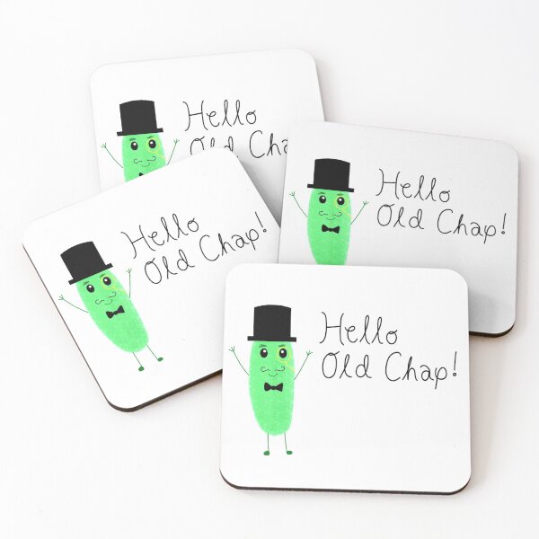 Item preview, Hello Old Chap Posh Pickle designed and sold by DeliliahDoodles.