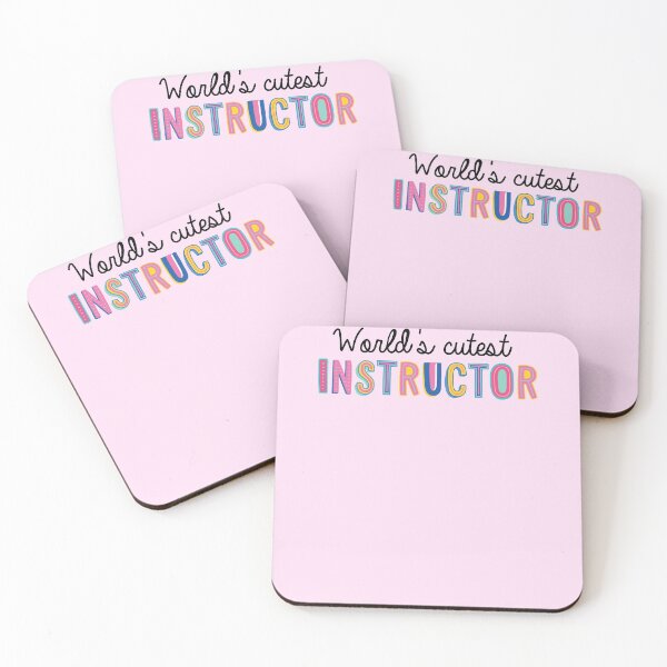 Item preview, Instructor Gifts | World's cutest Instructor designed and sold by betternotes.