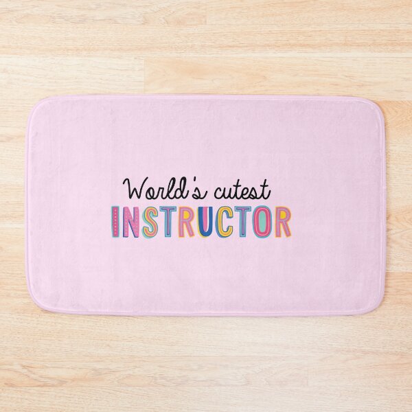 Item preview, Instructor Gifts | World's cutest Instructor designed and sold by betternotes.