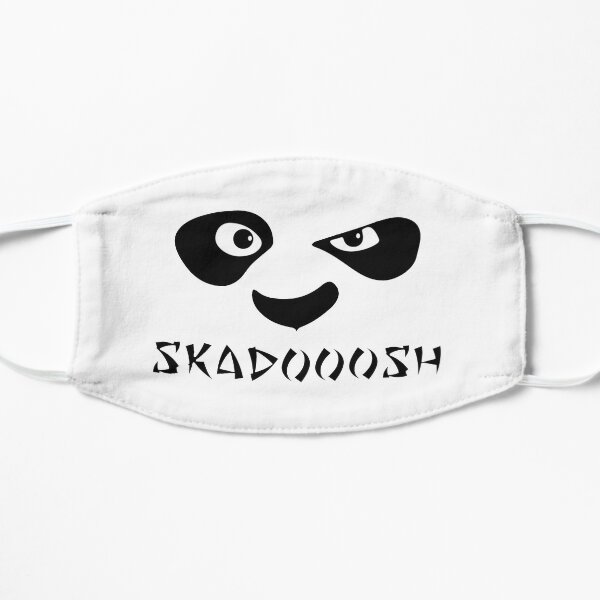 Kung Fu Panda Design Flache Maske