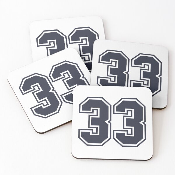 Item preview, 33 Sports Number Thirty-Three designed and sold by HelloFromAja.
