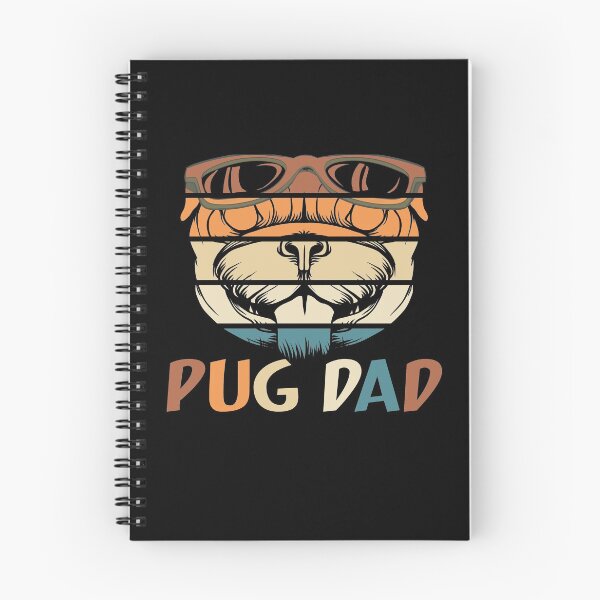 Item preview, Pug Dad Retro Father Dog designed and sold by Art-Max.