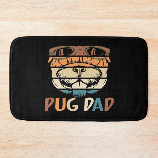 Item preview, Pug Dad Retro Father Dog designed and sold by Art-Max.