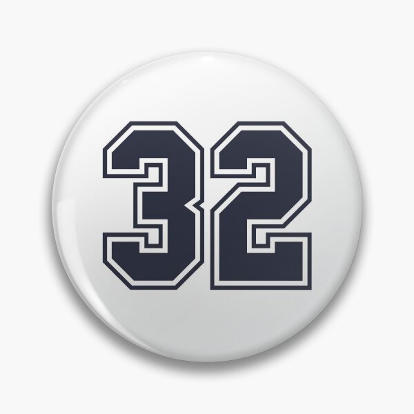 Item preview, 32 Sports Number Thirty-Two designed and sold by HelloFromAja.
