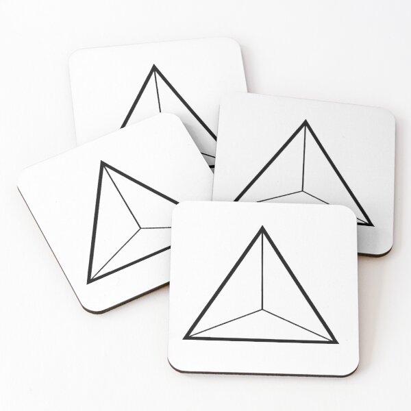 Item preview, Platonic solid. Tetrahedron designed and sold by lapetiteart.