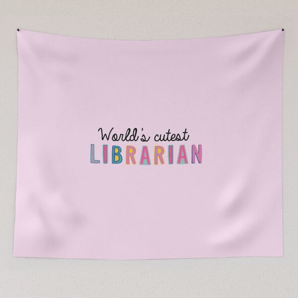 Item preview, Librarian Gifts | World's cutest Librarian designed and sold by betternotes.
