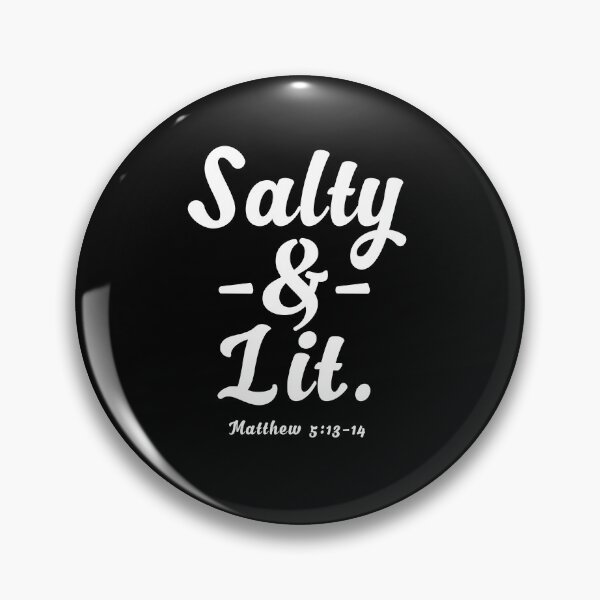 Aperçu de l'œuvre Sweats à capuche et cadeaux chrétiens t-shirts Salty & Lit créée et vendue par ChristianLife.