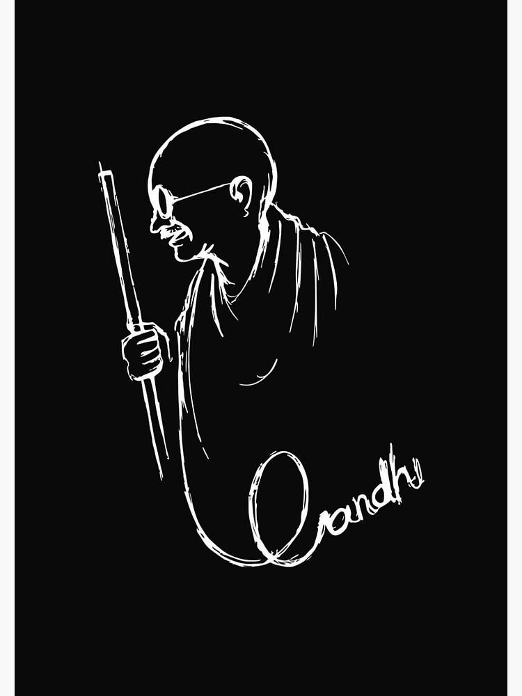 Gandhi Outline Stock Photos and Images  123RF