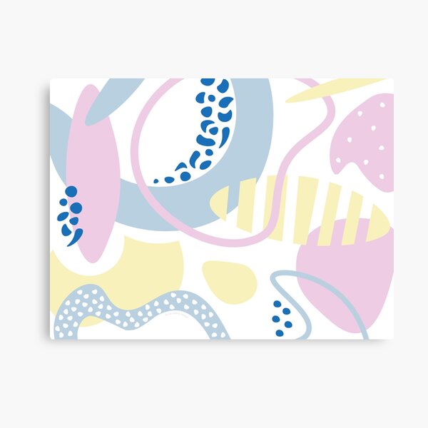 Pop Pastels Canvas Print