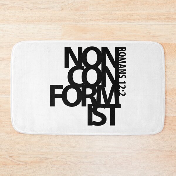 Item preview, Non Conformist Romans 12:2 designed and sold by ChristianLife.