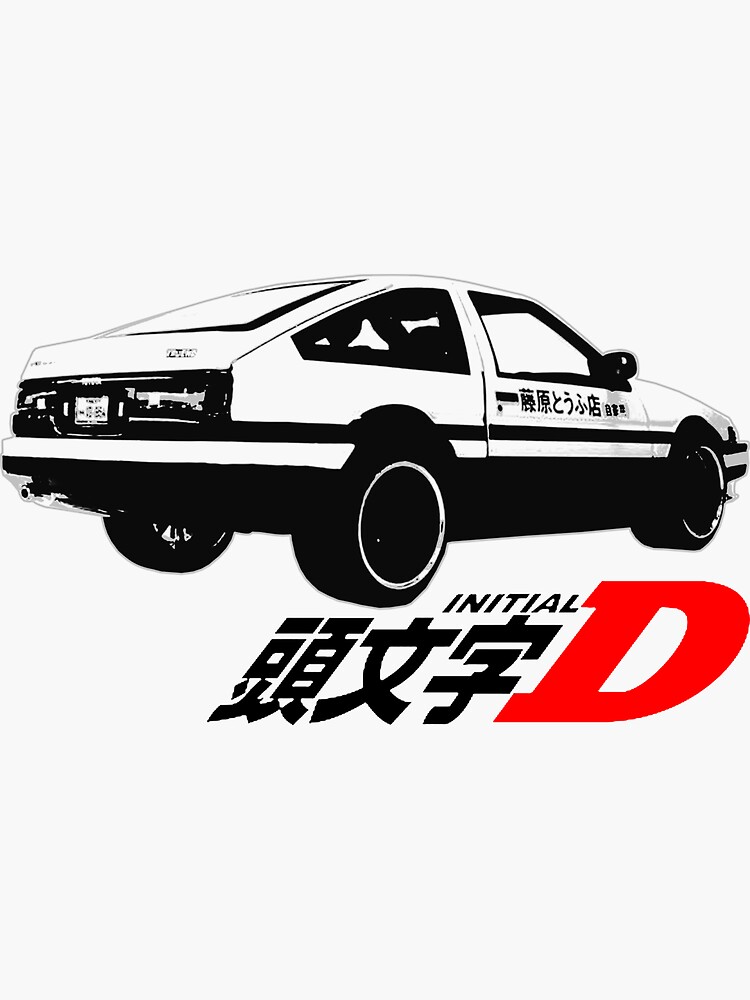 initial D logo by killball3000