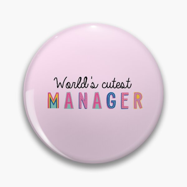 Item preview, Manager Gifts | World's cutest Manager designed and sold by betternotes.