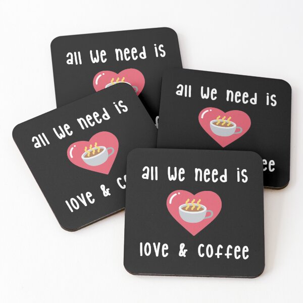 Item preview, All We Need Is Love & Coffee designed and sold by MarianRossberg.