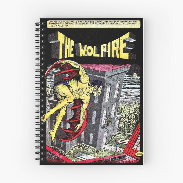 Item preview, The Wolpire (ACG Comics classic splash page - restored) designed and sold by toppestpower.