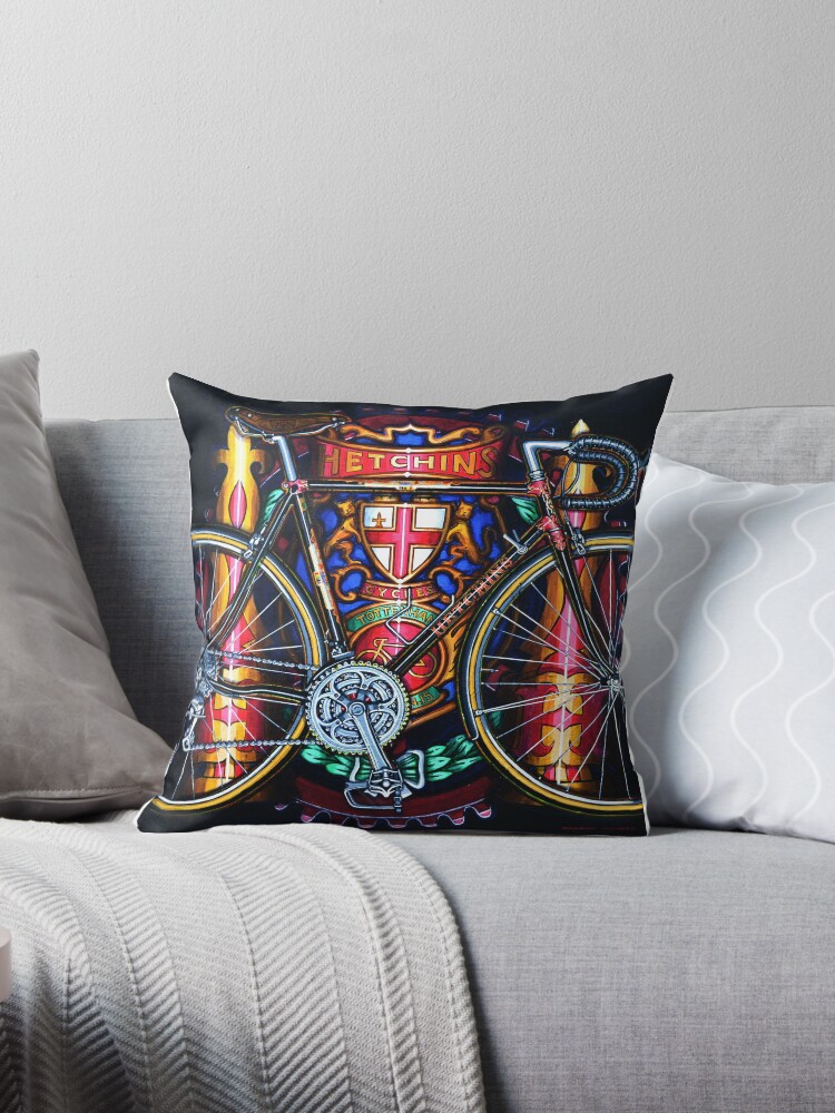 Bicycle hotsell throw pillow