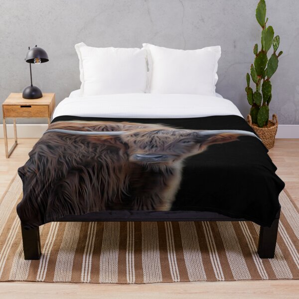 Item preview, Scottish Highland cow designed and sold by HaleyRedshaw.