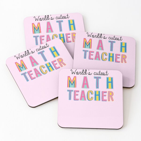 Artikelvorschau, Math Teacher Gifts | World's cutest Math Teacher entworfen und verkauft von betternotes.
