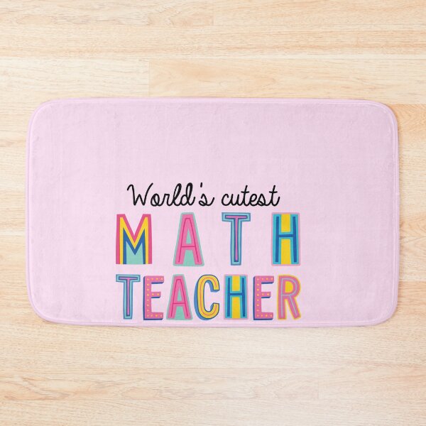 Artikelvorschau, Math Teacher Gifts | World's cutest Math Teacher entworfen und verkauft von betternotes.