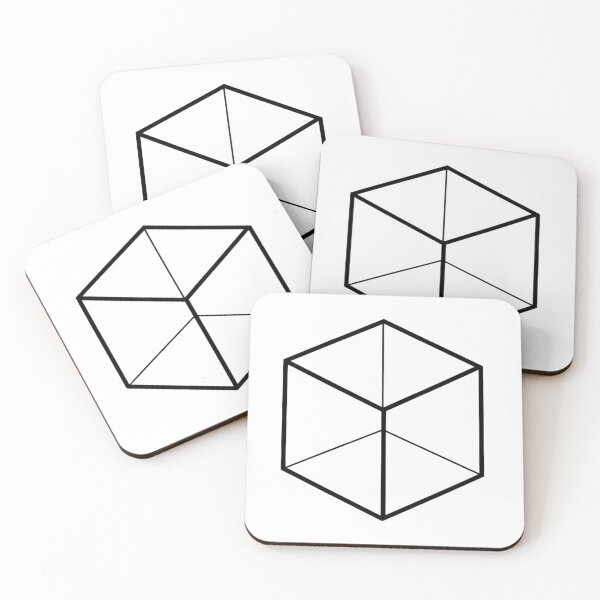 Item preview, Platonic solid. Cube designed and sold by lapetiteart.