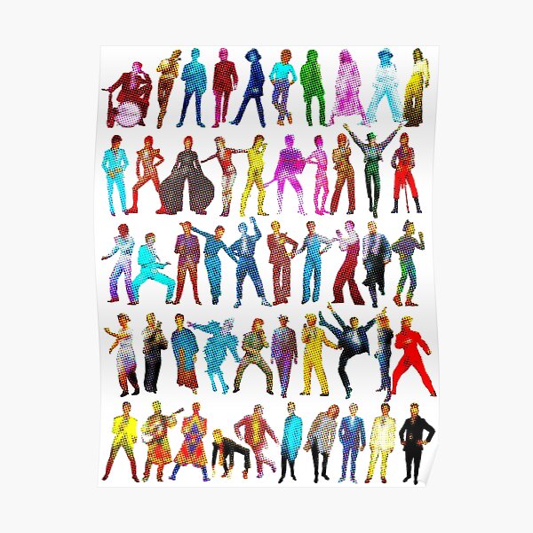 DAVID BOWIE inspired metamorphosis POP ART Poster
